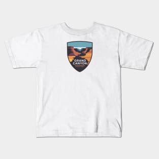 Grand Canyon National Park Emblem Kids T-Shirt